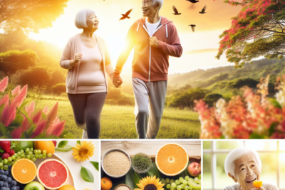Envejecimiento saludable Consejos para un envejecimiento saludable: Cómo mantenerse activo y lleno de vitalidad