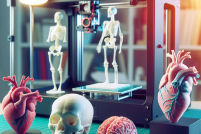 Modelos anatomicos impresos en 3D La innovación en la ciencia: modelos anatómicos impresos en 3D al detalle