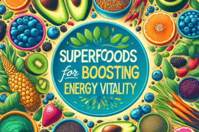 Superalimentos para impulsar la energia y la vitalidad Los 10 Mejores Superalimentos para Impulsar tu Energía y Vitalidad: Guía Completa