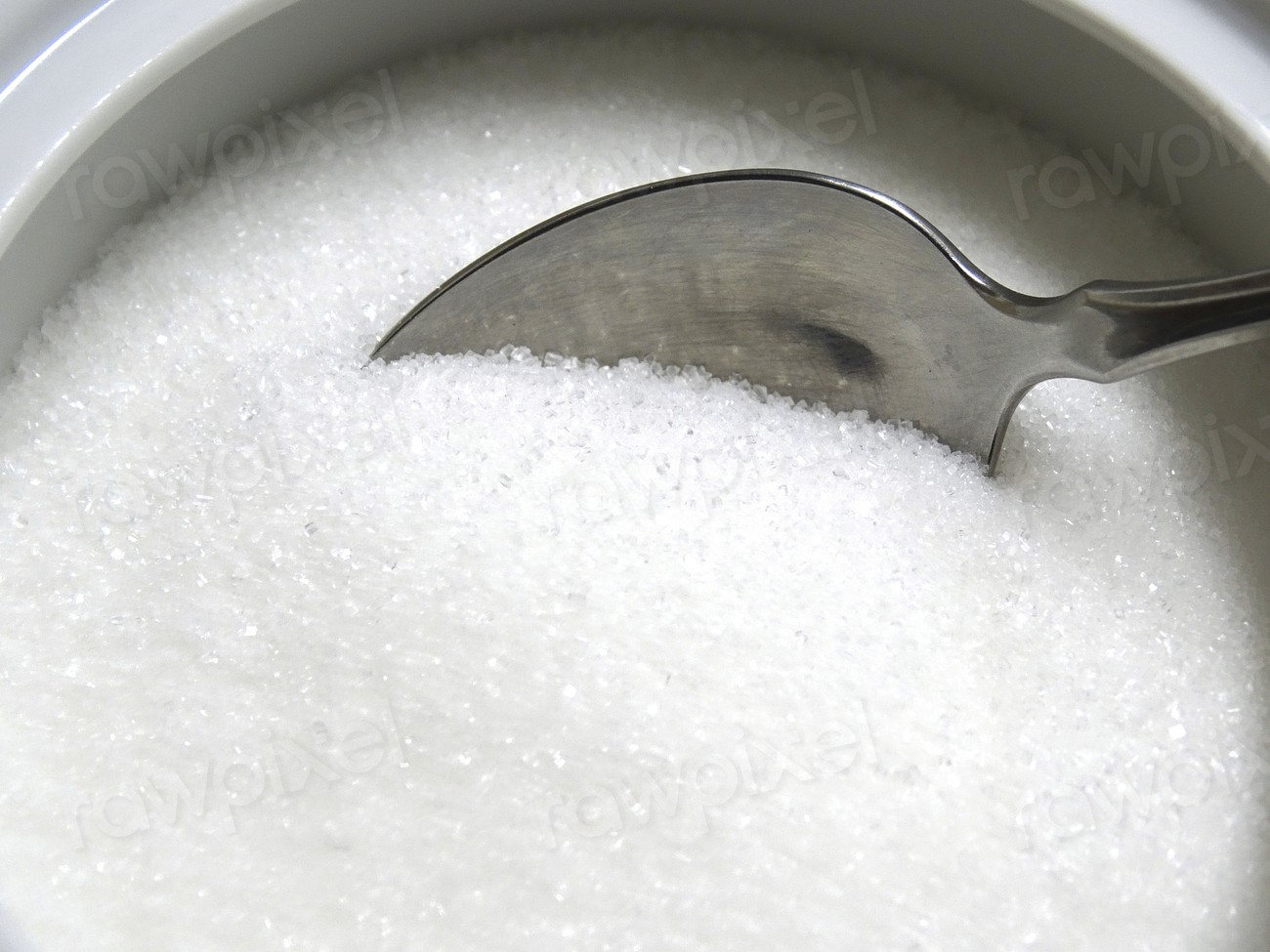 White sugar background