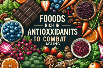 Alimentos ricos en antioxidantes para combatir el envejecimiento Top 10 Alimentos Ricos en Antioxidantes para Combatir y Prevenir el Envejecimiento