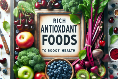 Alimentos ricos en antioxidantes para fortalecer la salud Los 10 Mejores Alimentos Ricos en Antioxidantes para Fortalecer tu Salud