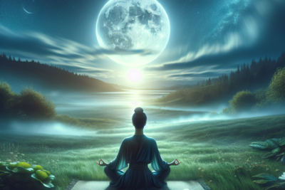 Beneficios de la meditacion durante las noches de luna llena Descubre los asombrosos beneficios de la meditación durante las noches de luna llena: Mejora tu bienestar y salud mental