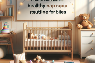 Como introducir una rutina de siestas saludables para bebes Guía Definitiva: Cómo Introducir una Rutina de Siestas Saludables para Bebés - Consejos y Estrategias
