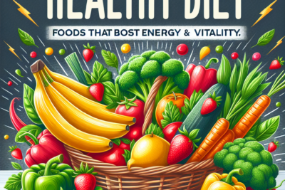Dieta saludable Alimentos que potencian la energia y vitalidad Claves de una Dieta Saludable: Alimentos Esenciales que Potencian Energía y Vitalidad