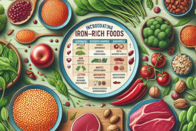Incorporando alimentos ricos en hierro para prevenir la anemia Incorporando Alimentos Ricos en Hierro en la Dieta: Guía Completa para Prevenir la Anemia