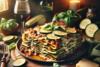 Lasana de Calabacin y Carne Magra Receta saludable: cómo preparar lasaña de calabacín y carne magra