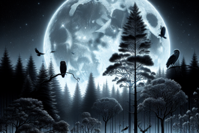 Lunas llenas en la naturaleza Impacto en la flora y fauna Cómo influye la luna llena en la flora y la fauna