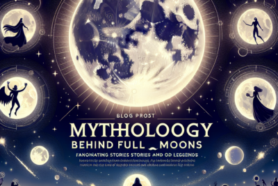 Mitologia detras de las lunas llenas Historias y leyendas fascinantes Mitología de las lunas llenas: historias y leyendas fascinantes