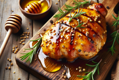 Pollo a la Parrilla con Salsa de Miel y Mostaza Receta Secreta: Cómo Preparar el Mejor Pollo a la Parrilla con Salsa de Miel y Mostaza - Guía Paso a Paso