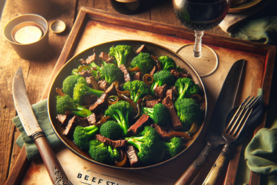 Stir Fry de Ternera con Brocoli Stir Fry de Ternera con Brócoli: receta fácil paso a paso