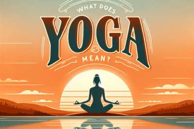 q significa yoga Descubriendo el Significado Profundo del Yoga: ¿Qué significa realmente?