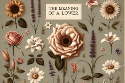 significado de una flor El significado de las flores: guía para interpretar su simbolismo