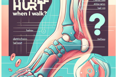 ¿Por que me duele el talon al caminar Comprendiendo las Causas: ¿Por Qué Me Duele el Talón al Caminar?