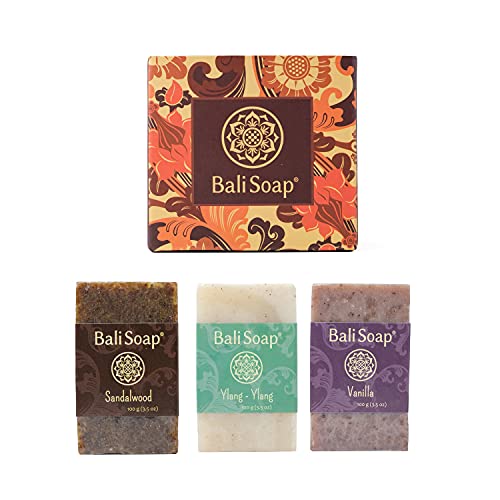 Bali Soap - Juego de regalo de barra de jabón