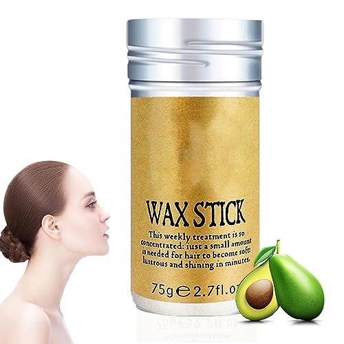 Barra de Cera para El Cabello,Pomada no Grasa,Cera