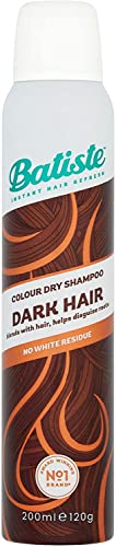 Batiste Champú Colour Dry, negro y marrón oscuro,