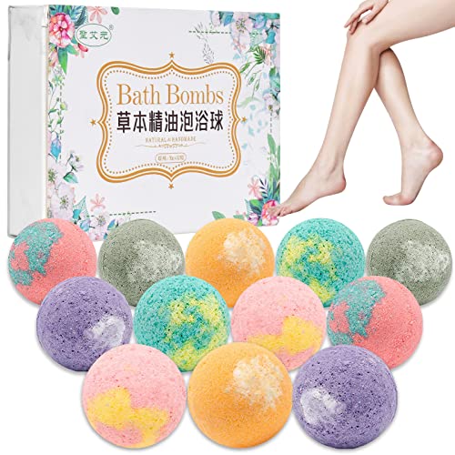 12 Bombas de Baño para Valentin Día de la Madre,