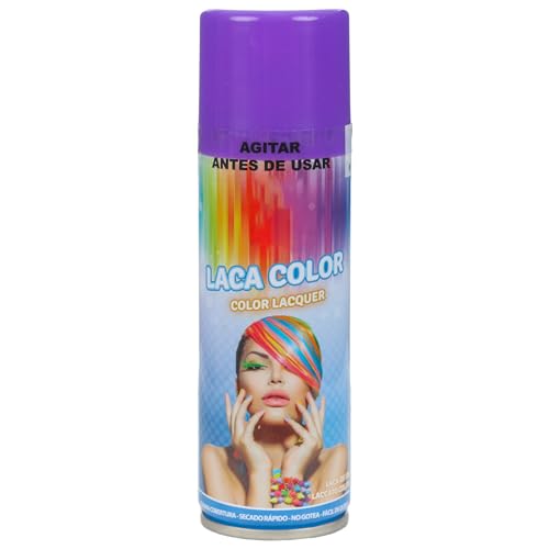 Spray Temporal con Color para Cabello - Efecto