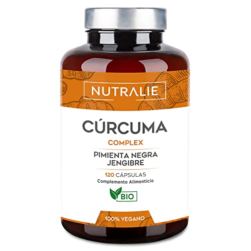Cúrcuma Orgánica con Jengibre y Pimienta Negra