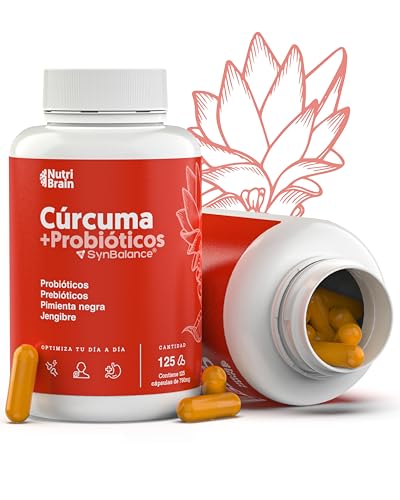 Cúrcuma con PROBIÓTICOS y PREBIÓTICOS | 10.300 mg