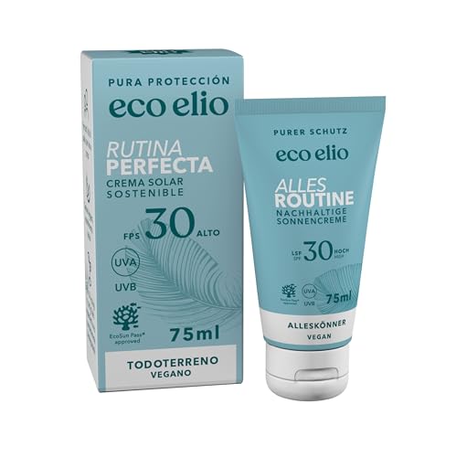 eco elio SPF 30 crema solar sostenible 75ml