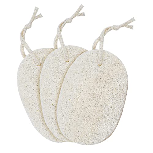 HLIWS Esponja luffa,Natural Loofahs-3 Piezas,12 *