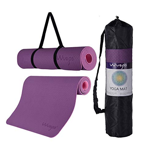 esterilla deporte, esterilla yoga Wueps, incluye