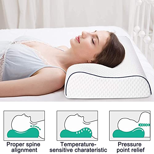 Fityou Almohada Viscoelástica, Cervical, Almohada