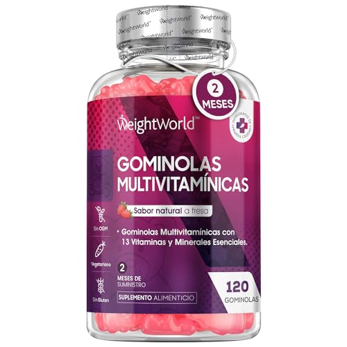 Gominolas Multivitaminas y Minerales, 120 Gummies