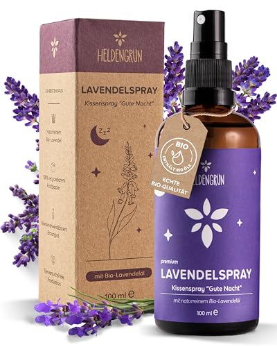 Heldengrün® Spray de lavanda Buenas noches [aceite