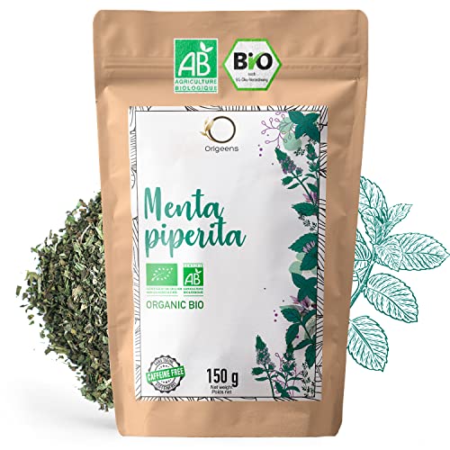 HOJAS DE MENTA PIPERITA ECOLÓGICA 150G - Menta
