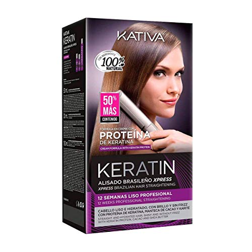 KATIVA Alisado Brasileño de Pelo, Hidratante con