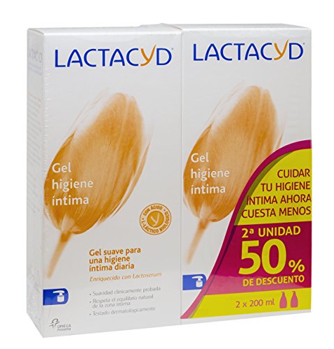 Lactacyd Íntimo Gel de Higiene Íntima Diario, Pack