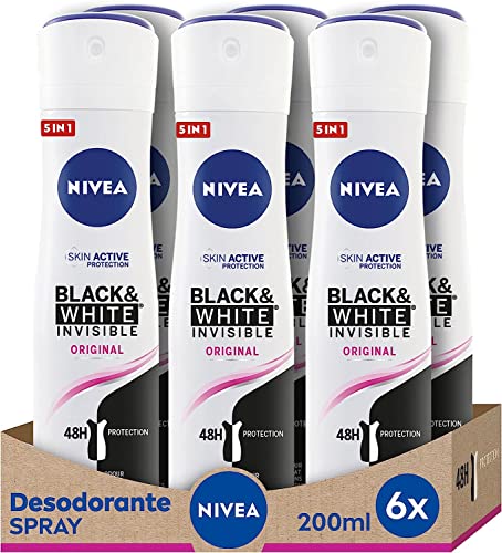 NIVEA Black & White Invisible Original Spray en