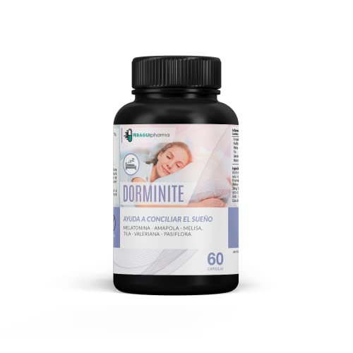 Melatonina Pura con Valeriana, Pasiflora, Melisa,