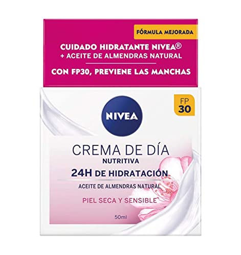 NIVEA Crema de Día Nutritiva FP30 (1 x 50 ml),