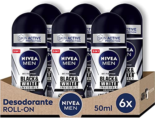 NIVEA MEN Black & White Invisible Original Roll-on