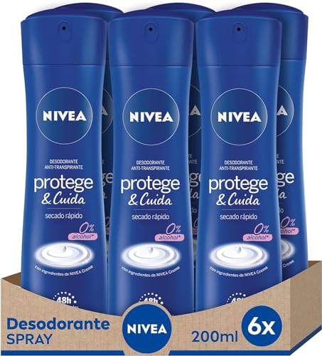 NIVEA Protege & Cuida Spray en pack de 6 (6 x 200