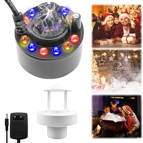 Nizirioo Nebulizador ultrasónico con 12 LED,