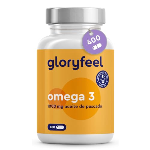 Omega 3 Aceite de Pescado - 400 Cápsulas de Omega