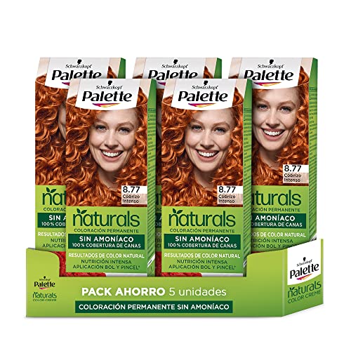 Schwarzkopf Palette Naturals - Tinte 8.77 Cobrizo