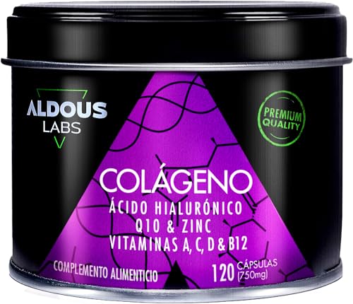 120 Cápsulas Colágeno con Ácido Hialurónico +
