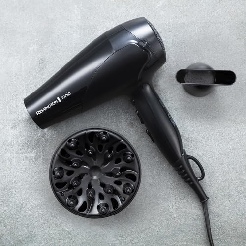Remington Secador de Pelo Ionic Dry 2200, Iónico,