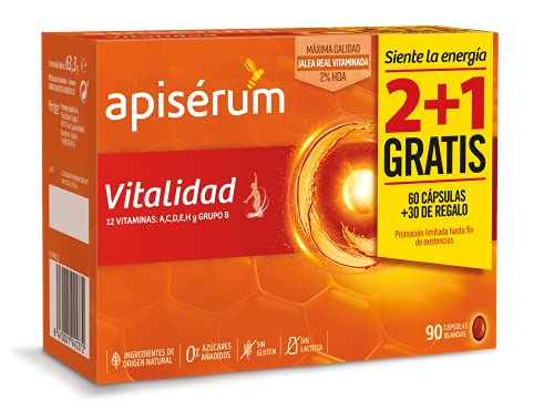 APISERUM Pack Vitalidad Cápsulas - 3 meses de