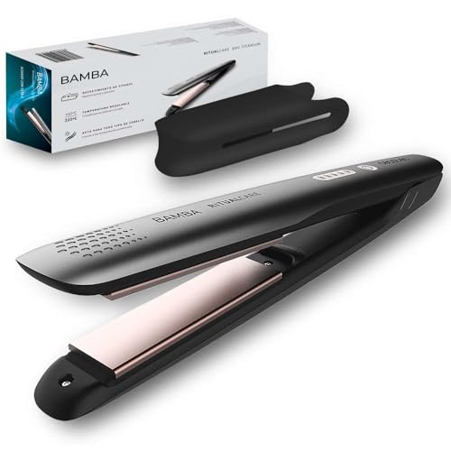 Cecotec Plancha de Pelo 890 Titanium. 42 W, Placas