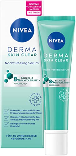 NIVEA Derma Skin Clear - Suero exfoliante nocturno