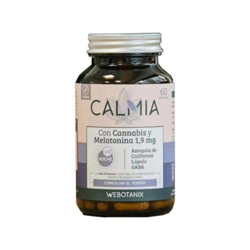 WEBOTANIX | Calmia Noche | 60 Cápsulas Melatonina