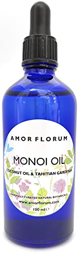 100% Natural ACEITE MONOI con ACEITE DE COCO Y