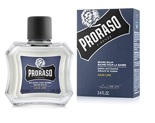 Proraso Bálsamo barba, Azur Lime, 100 ml, bálsamo